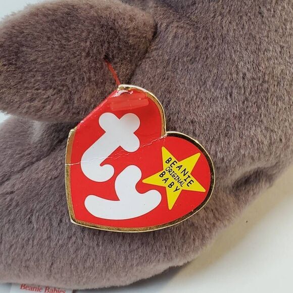 Ty Beanie Baby JOLLY Stuffed Animal Toy - Picture 4 of 8